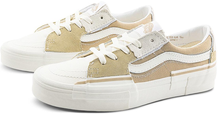 Vans Sk8-Low Reconstruct 'Beige White' VN0009QSCNI Order Vans Sk8-Low Reconstruct 'Beige White' VN0009QSCNI