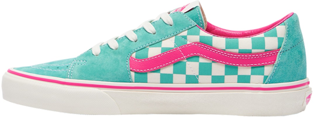 Vans Sk8-Low 'Teal Pink Checkerboard' Wanita Lelaki Kasut VN0A4UUK6A0 Buy Vans Sk8-Low 'Teal Pink Checkerboard' Wanita Lelaki Kasut VN0A4UUK6A0