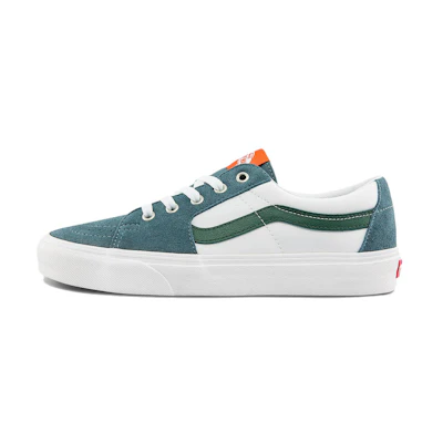 Vans SK8-Low Low Tops Casual Skateboarding Shoes Unisex White Green