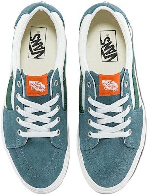 Vans SK8-Low Kasut Rendah Skateboard Unisex Putih Hijau VN0A5KXDBLG Lookbook Vans SK8-Low Kasut Rendah Skateboard Unisex Putih Hijau VN0A5KXDBLG