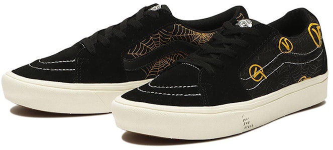 Vans SK8-Low 舒适缓震 黑/黄 VN0A4UVC4CT Lookbook Vans SK8-Low 舒适缓震 黑/黄 VN0A4UVC4CT