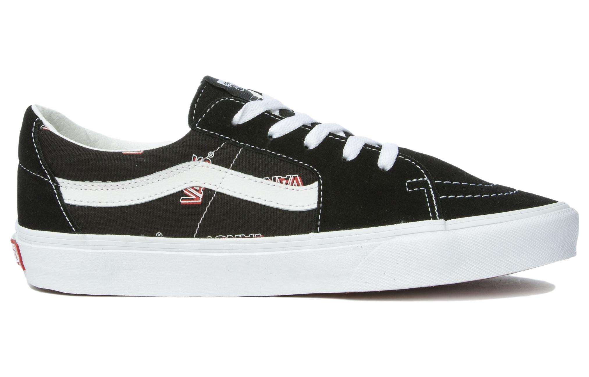 Vans SK8 Low Misprint Shoes 'Black White' 圖 2