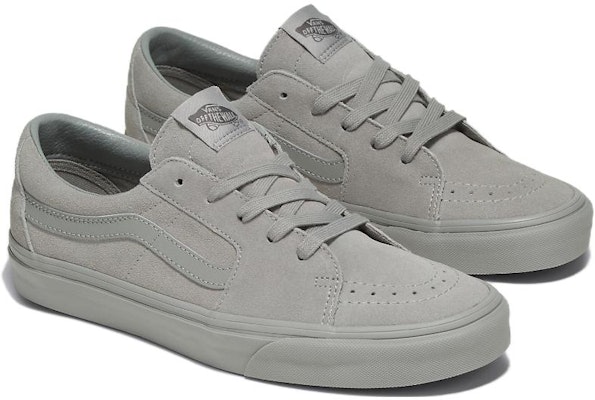 Vans Sk8-Low Mono Suede Shoes 'Grey' VN0009QRGRY Order Vans Sk8-Low Mono Suede Shoes 'Grey' VN0009QRGRY