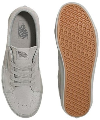 Vans Sk8-Low Mono Suede Shoes 'Grey' VN0009QRGRY Shop Vans Sk8-Low Mono Suede Shoes 'Grey' VN0009QRGRY