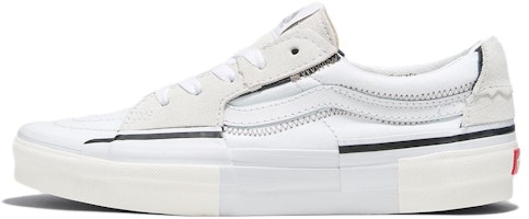 Vans SK8 LOW Reconstruct 'White Black' VN0009QSW00 Vans SK8 LOW Reconstruct 'White Black' VN0009QSW00