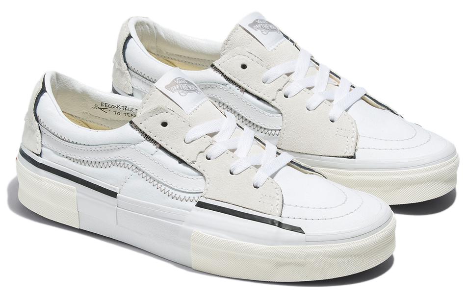 Order Vans SK8 LOW Reconstruct 'Blanco Negro' VN0009QSW00