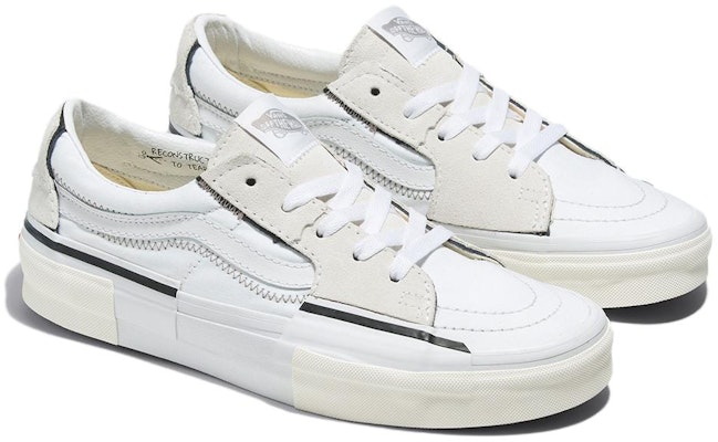 Vans SK8 LOW Reconstruct 'White Black' VN0009QSW00 Order Vans SK8 LOW Reconstruct 'White Black' VN0009QSW00