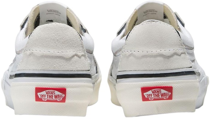 Vans SK8 LOW Reconstruct 'White Black' VN0009QSW00 Lookbook Vans SK8 LOW Reconstruct 'White Black' VN0009QSW00