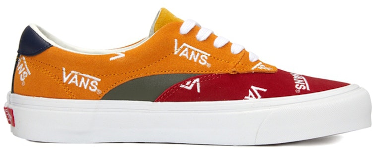 Vans SK8 LOW 重現版 拼接拼色 流行休閒 低筒 滑板鞋 男女同款 紅黃色 Order Vans SK8 LOW 重現版 拼接拼色 流行休閒 低筒 滑板鞋 男女同款 紅黃色