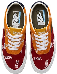 Vans SK8 LOW 重現版 拼接拼色 流行休閒 低筒 滑板鞋 男女同款 紅黃色 Shop Vans SK8 LOW 重現版 拼接拼色 流行休閒 低筒 滑板鞋 男女同款 紅黃色