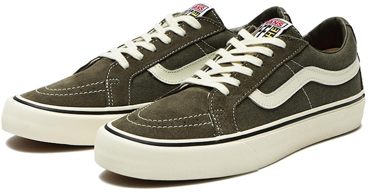 Vans SK8-Low Reissue SF Coklat Hijau Unisex VN0A4UWI2V7 Lookbook Vans SK8-Low Reissue SF Coklat Hijau Unisex VN0A4UWI2V7