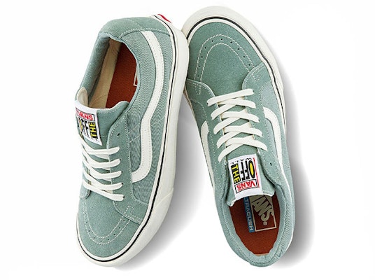 Vans SK8-Low Reissue SF 'Hijau Putih' VN0A4UWIB82 Shop Vans SK8-Low Reissue SF 'Hijau Putih' VN0A4UWIB82