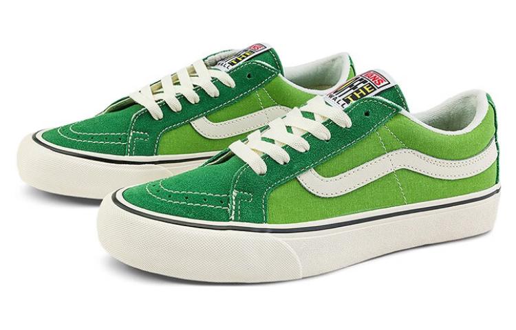 Order Vans SK8 LOW VR3 潮流休閒 防滑耐磨 低筒 滑板鞋 男女同款 綠白