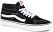 Lookbook Vans Clásicas ComfyCush Sk8-Mid Negras VN0A4UW1VNE