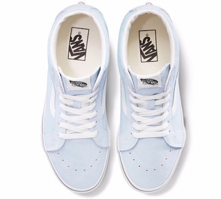 Vans Sk8-Mid '淡蓝色' VN0A391FWPZ Lookbook Vans Sk8-Mid '淡蓝色' VN0A391FWPZ