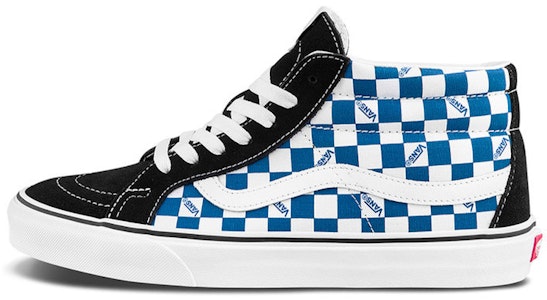 Vans Sk8-Mid 蓝白棋盘格 VN0A3MV85I5 Buy Vans Sk8-Mid 蓝白棋盘格 VN0A3MV85I5