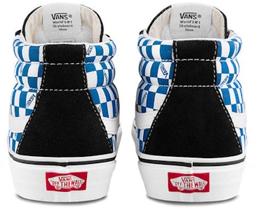 Vans Sk8-Mid 蓝白棋盘格 VN0A3MV85I5 Purchase Vans Sk8-Mid 蓝白棋盘格 VN0A3MV85I5