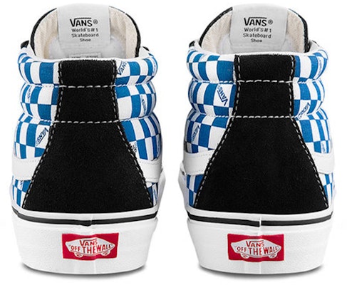 Vans Sk8-mid Checkerboard Blue/White VN0A3MV85I5 Purchase Vans Sk8-mid Checkerboard Blue/White VN0A3MV85I5