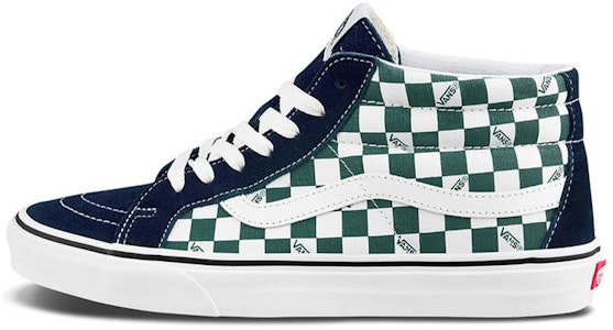 Vans Sk8-mid 棋盘格绿色/白色 VN0A3MV85I9 Buy Vans Sk8-mid 棋盘格绿色/白色 VN0A3MV85I9