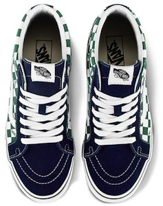 Vans Sk8-mid 棋盘格绿色/白色 VN0A3MV85I9 Lookbook Vans Sk8-mid 棋盘格绿色/白色 VN0A3MV85I9