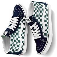 Vans Sk8-mid Petak Hijau/Putih VN0A3MV85I9 Shop Vans Sk8-mid Petak Hijau/Putih VN0A3MV85I9