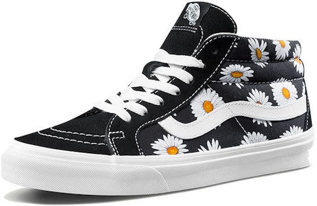 Vans SK8-Mid 花卉图案“黑白” VN0A391FTOZ Order Vans SK8-Mid 花卉图案“黑白” VN0A391FTOZ