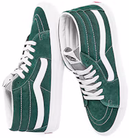 Shop Vans Sk8-Mid Klassisch Mid-Top Skateschuhe Unisex Grün VN0A3WM322K