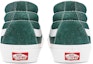 Purchase Vans Sk8-Mid Kasut Skateboard Unisex Hijau Gaya Klasik Mid-Top VN0A3WM322K