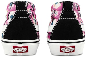 Vans Sk8-Mid 高帮款 潮流滑板鞋 男女同款 花卉涂鸦 '黑粉白' VN0A3WM31IY Purchase Vans Sk8-Mid 高帮款 潮流滑板鞋 男女同款 花卉涂鸦 '黑粉白' VN0A3WM31IY
