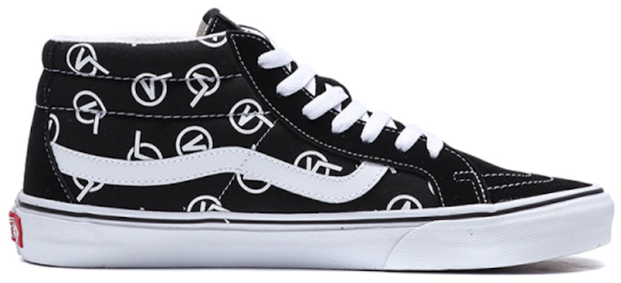 Vans SK8-Mid Logo 'Black White' VN0A391F2C7 Order Vans SK8-Mid Logo 'Black White' VN0A391F2C7