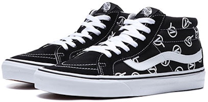Vans SK8-Mid Logo 'Hitam Putih' VN0A391F2C7 Lookbook Vans SK8-Mid Logo 'Hitam Putih' VN0A391F2C7