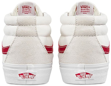 Vans SK8-Mid Kasut Skate Kasual Unisex Putih Merah Ringan dan Bergaya VN0A391FOXS Purchase Vans SK8-Mid Kasut Skate Kasual Unisex Putih Merah Ringan dan Bergaya VN0A391FOXS