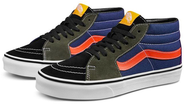Vans MIX MATCH SK8MID 'Hitam Merah Biru' VN0A3WM3TBZ Order Vans MIX MATCH SK8MID 'Hitam Merah Biru' VN0A3WM3TBZ