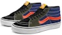 Vans MIX MATCH SK8MID 'Hitam Merah Biru' VN0A3WM3TBZ