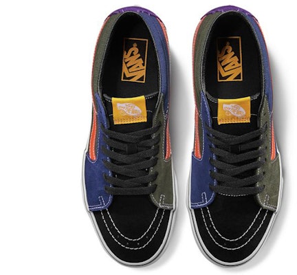 Vans MIX MATCH SK8MID 'Hitam Merah Biru' VN0A3WM3TBZ Lookbook Vans MIX MATCH SK8MID 'Hitam Merah Biru' VN0A3WM3TBZ