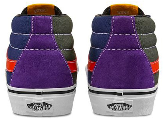 Vans MIX MATCH SK8MID 'Hitam Merah Biru' VN0A3WM3TBZ Shop Vans MIX MATCH SK8MID 'Hitam Merah Biru' VN0A3WM3TBZ