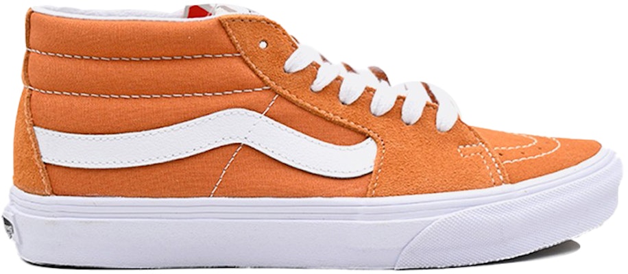 Vans Sk8 Mid Orange Unisex VN0A3WM360C Order Vans Sk8 Mid Orange Unisex VN0A3WM360C
