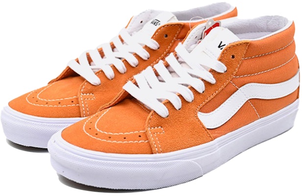 Vans Sk8 Mid Orange Unisex VN0A3WM360C Lookbook Vans Sk8 Mid Orange Unisex VN0A3WM360C