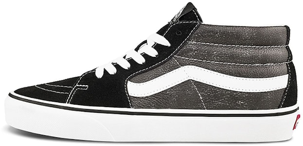 Vans SK8-Mid拼接中帮休闲滑板鞋男女款黑色 VN0A3WM324R Buy Vans SK8-Mid拼接中帮休闲滑板鞋男女款黑色 VN0A3WM324R