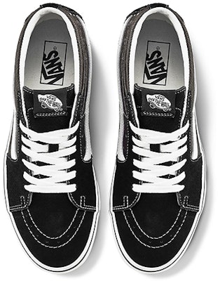 Vans SK8-Mid Splicing Mid Tops Casual Skateboarding Shoes Unisex Black VN0A3WM324R Lookbook Vans SK8-Mid Splicing Mid Tops Casual Skateboarding Shoes Unisex Black VN0A3WM324R