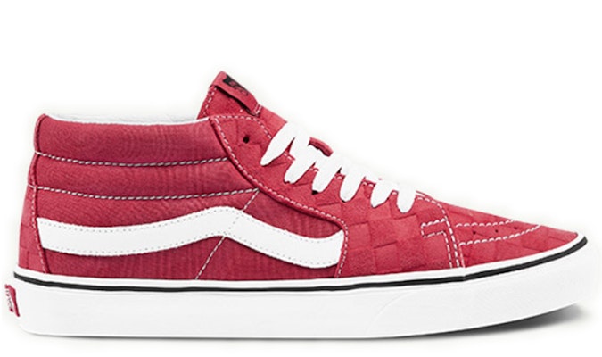 Vans Sk8-Mid Mid-Top skate shoes Unisex Red VN0A3WM3WJ2 Order Vans Sk8-Mid Mid-Top skate shoes Unisex Red VN0A3WM3WJ2