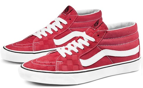 Sepatu Skate Vans Sk8-Mid Top Merah Unisex VN0A3WM3WJ2 Lookbook Sepatu Skate Vans Sk8-Mid Top Merah Unisex VN0A3WM3WJ2
