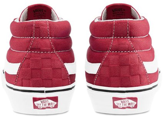 Vans Sk8-Mid Mid-Top skate shoes Unisex Red VN0A3WM3WJ2 Shop Vans Sk8-Mid Mid-Top skate shoes Unisex Red VN0A3WM3WJ2