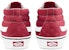 Vans Sk8-Mid Kasut Skate Mid-Top Uniseks Merah VN0A3WM3WJ2