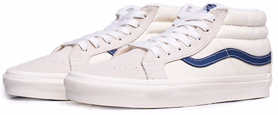 Vans SK8-Mid Reissue 'White/Blue' VN0A391FTP1 Lookbook Vans SK8-Mid Reissue 'White/Blue' VN0A391FTP1