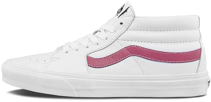 Vans Unisex Sk8-Mid Mid-Top Sneakers White/Red VN0A3WM3B84 Buy Vans Unisex Sk8-Mid Mid-Top Sneakers White/Red VN0A3WM3B84