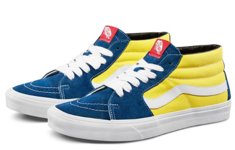 Order Vans SK8 Mid 'Kuning Biru' VN0A3WM3VP7(YC)