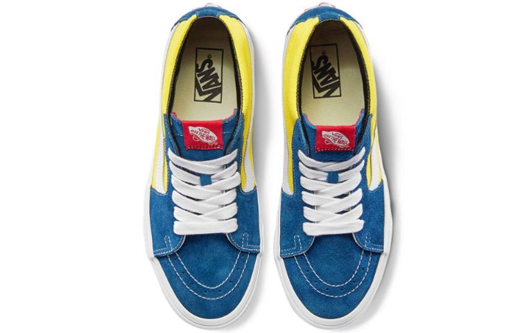 Shop Vans SK8 Mid 'Kuning Biru' VN0A3WM3VP7(YC)