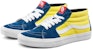 Vans Sk8-Mid 'Biru Sailor/Emas Aspen' VN0A3WM3VSW