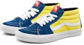 Order Vans Sk8-Mid 'Biru Sailor/Emas Aspen' VN0A3WM3VSW